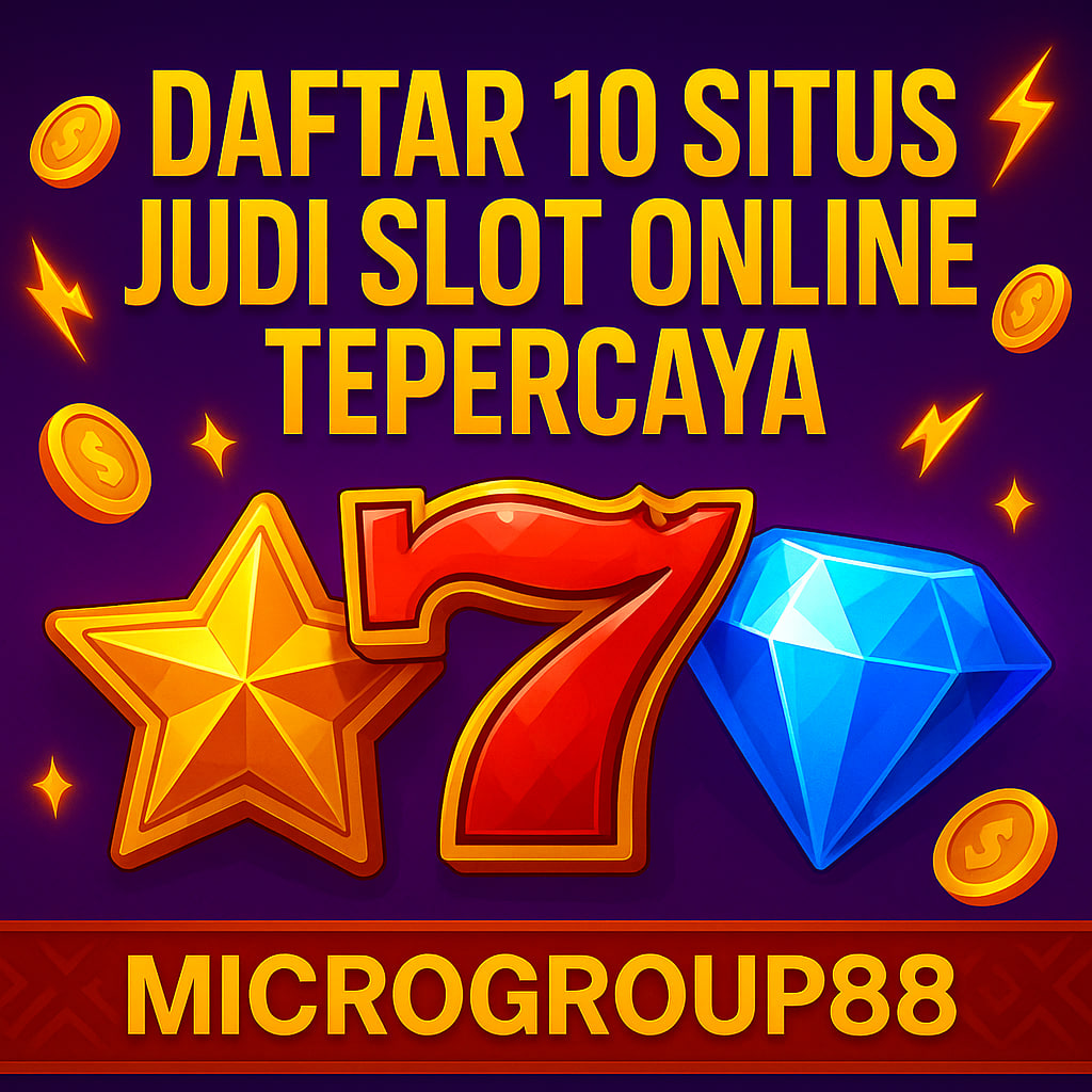 daftar 10 situs judi slot online terpercaya
